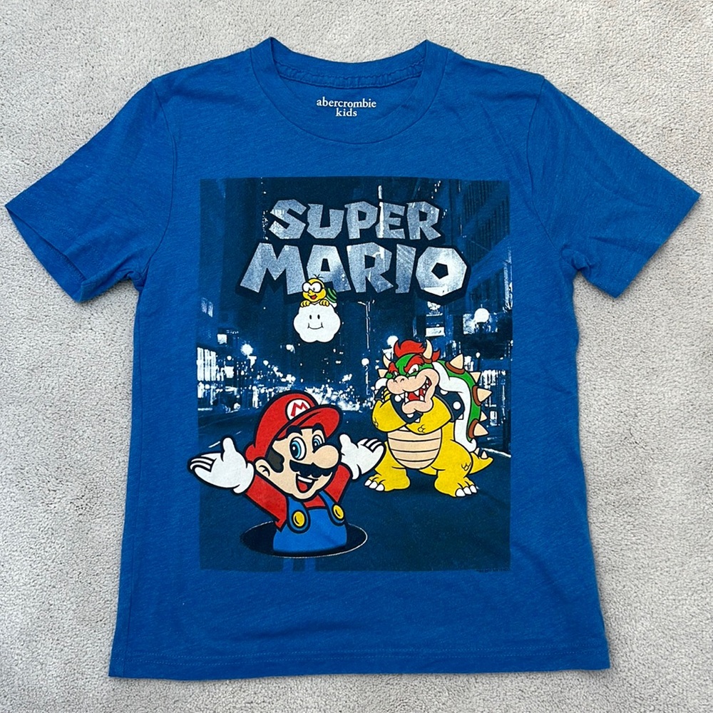 Super Mario Abercrombie Kids T-shirt